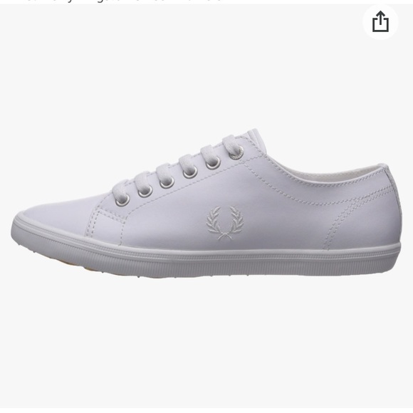 Fred Perry Shoes | Fred Perry Kingston Unisex Trainers | Color: White | Size: 11 | Dresstothetees's Closet